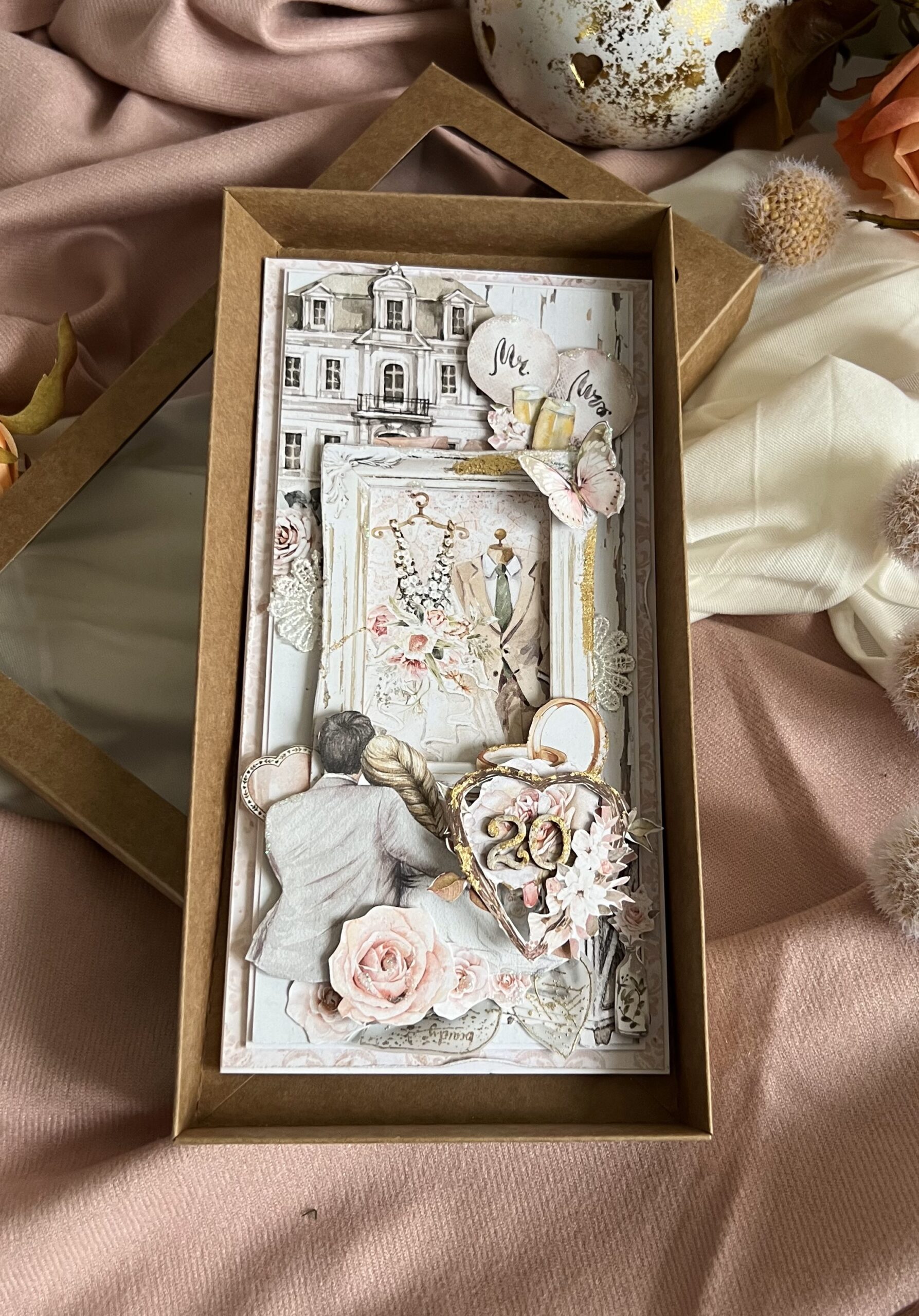 03 Luxury Boxed Handmade Anniversary Card ‘Forevermore
