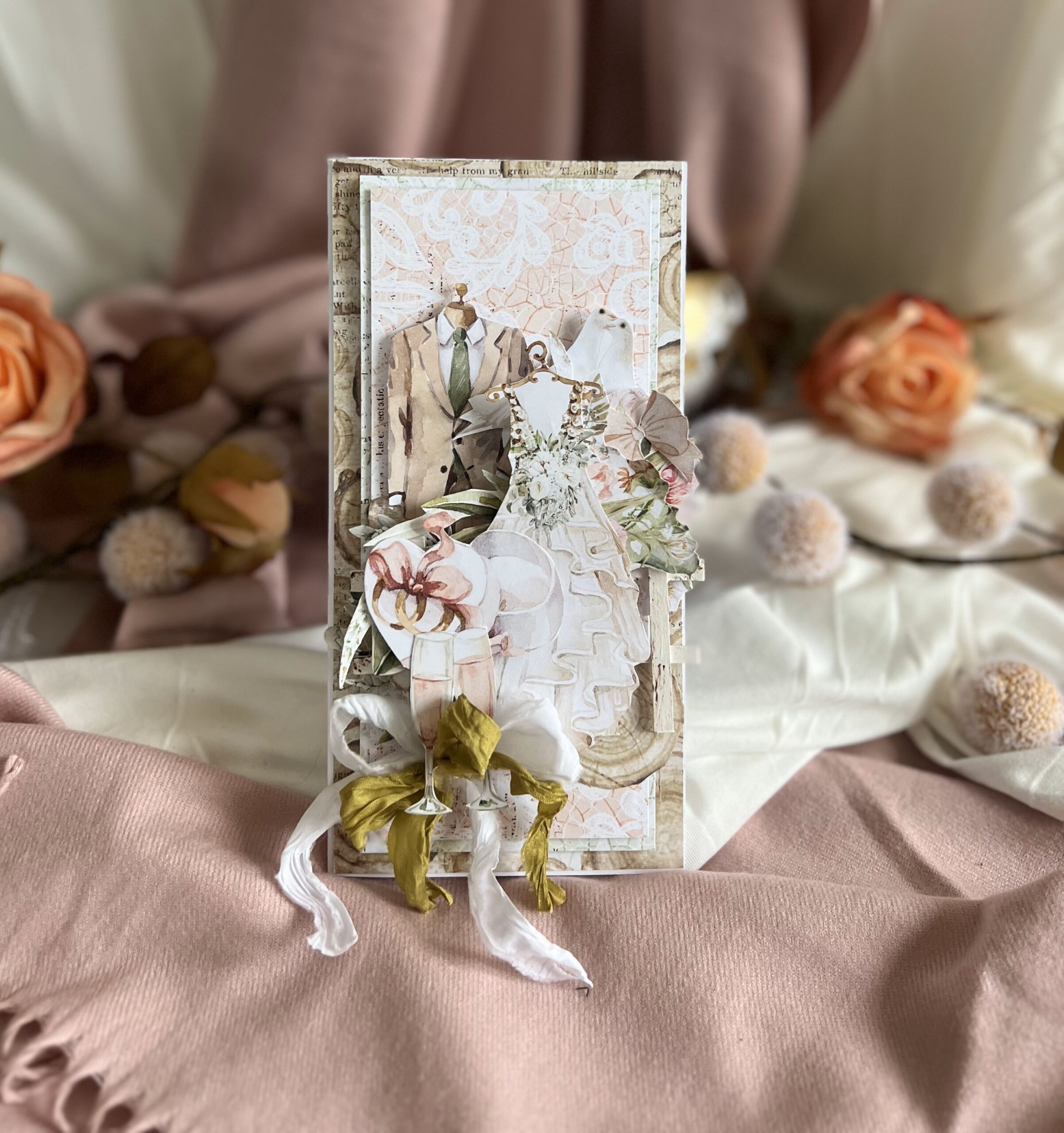 03 Luxury Wedding Card in a Box – Meant to Be Together