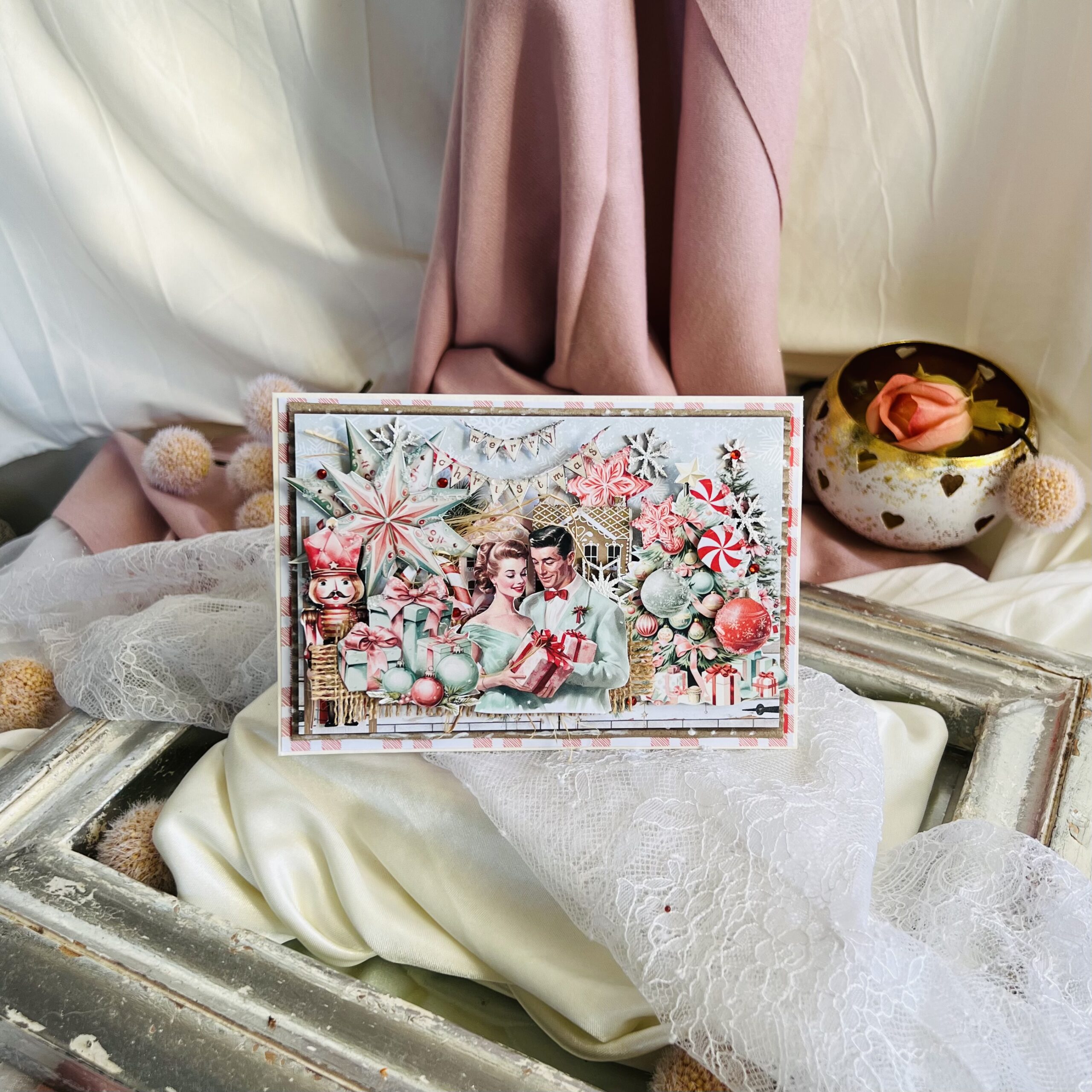 IMG_5112 Luxury Handmade Christmas Card with Personalized Holiday Message