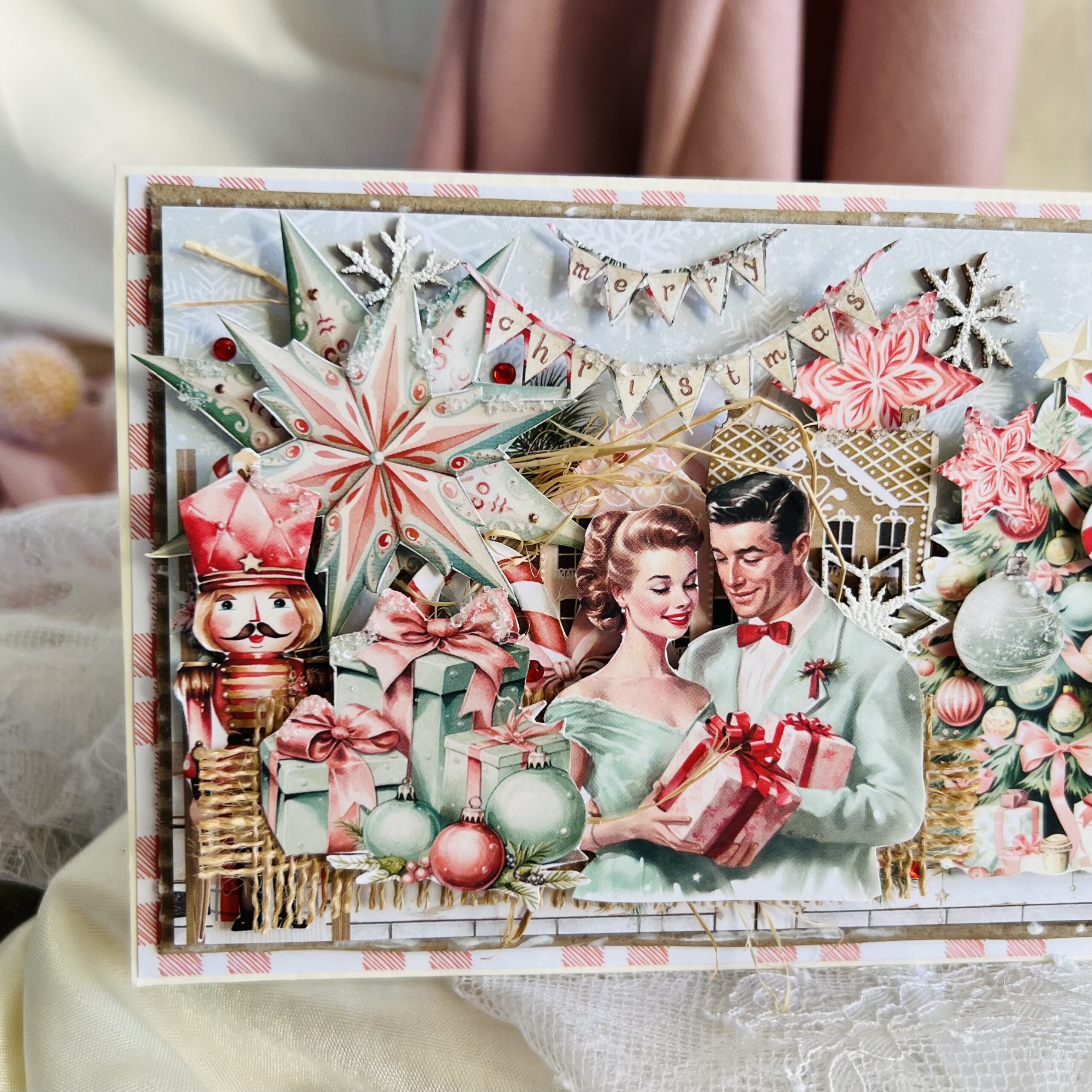 IMG_5113 Luxury Handmade Christmas Card with Personalized Holiday Message