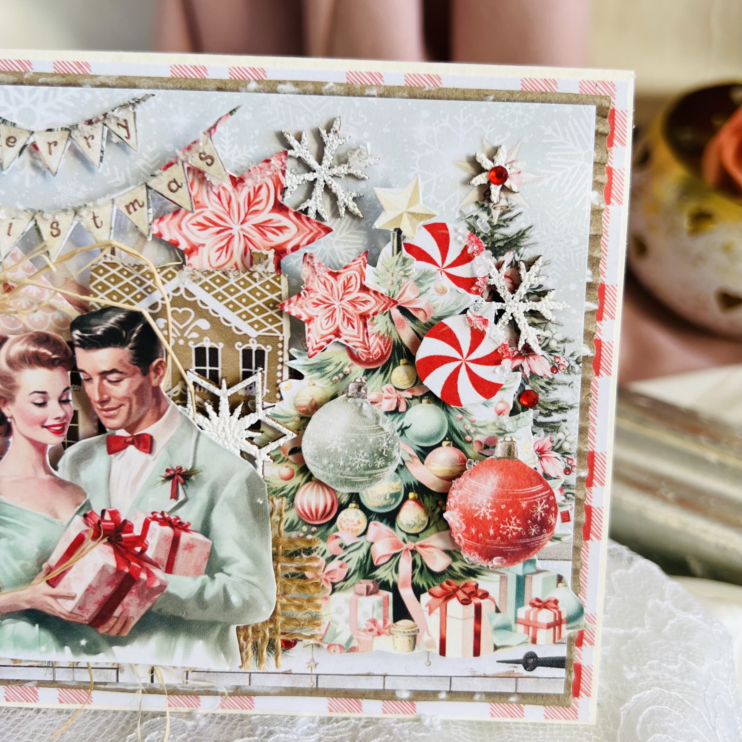 IMG_5114 Luxury Handmade Christmas Card with Personalized Holiday Message