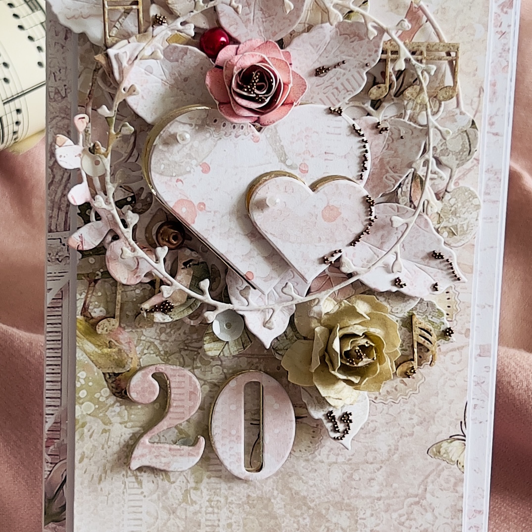 Luxury Boxed Handmade Anniversary Card – Happy Anniversary