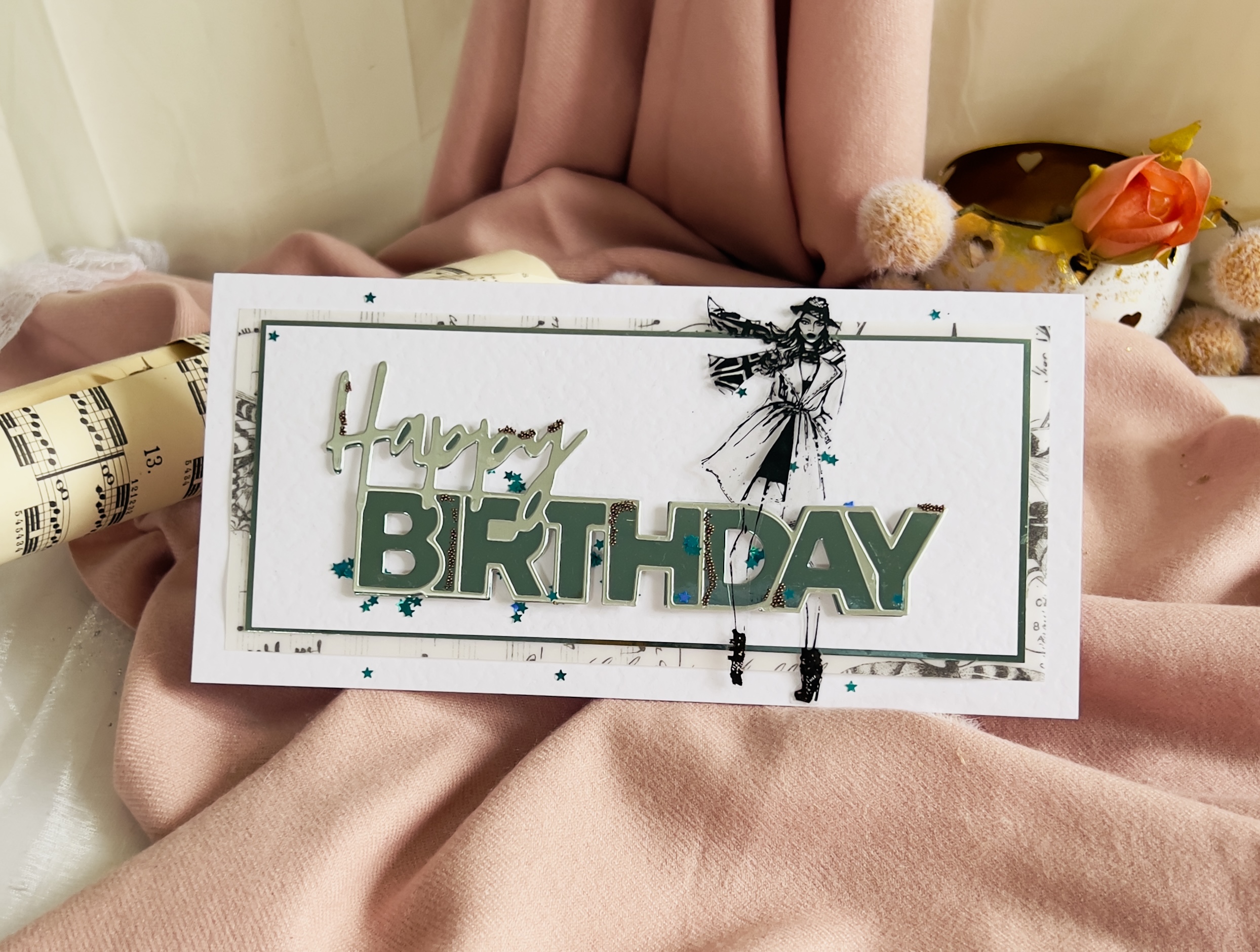 IMG_6426 luxury Birthday Card with Handcrafted Papercut Design