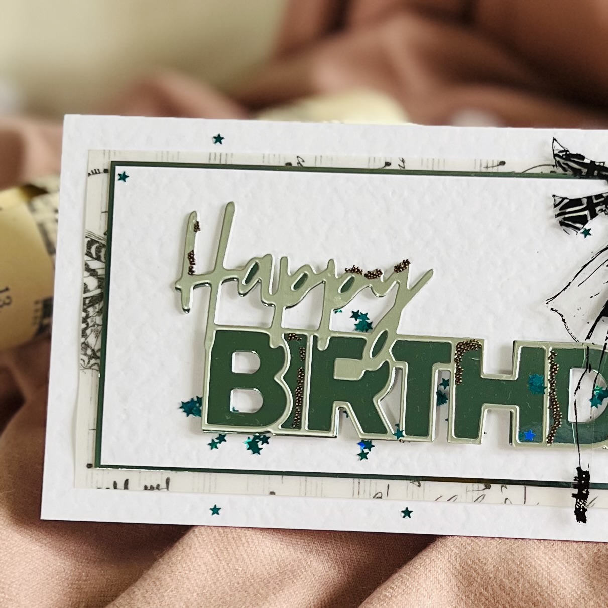 IMG_6429 luxury Birthday Card with Handcrafted Papercut Design
