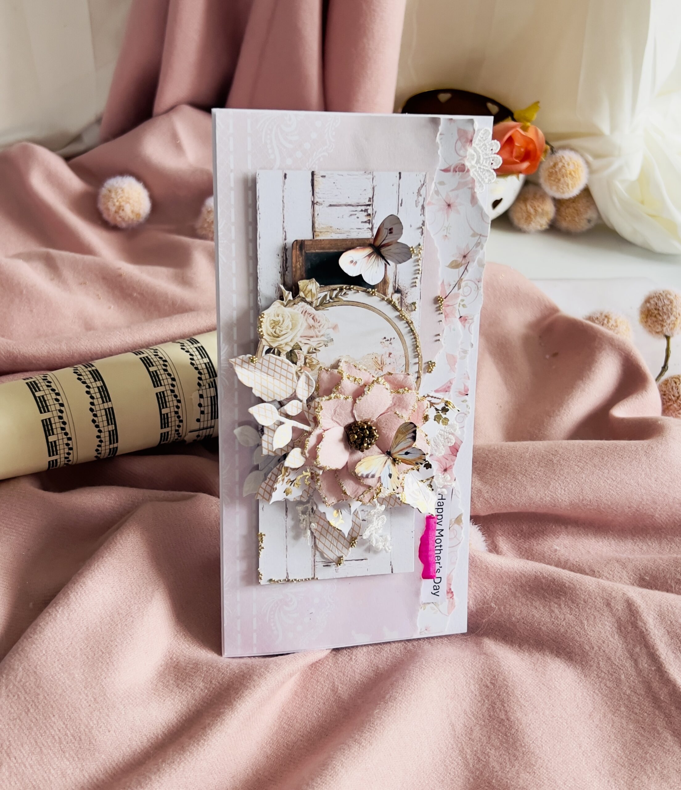 IMG_6445 Handmade Mother's Day Card-Unique and Elegant Desing a Personal Touch