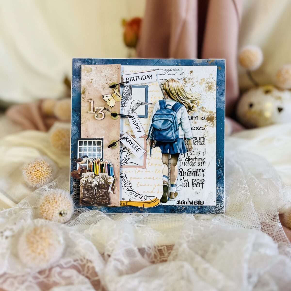 IMG_E4068 Artistic Kids Birthday Card – Fun and Unique Handmade Design