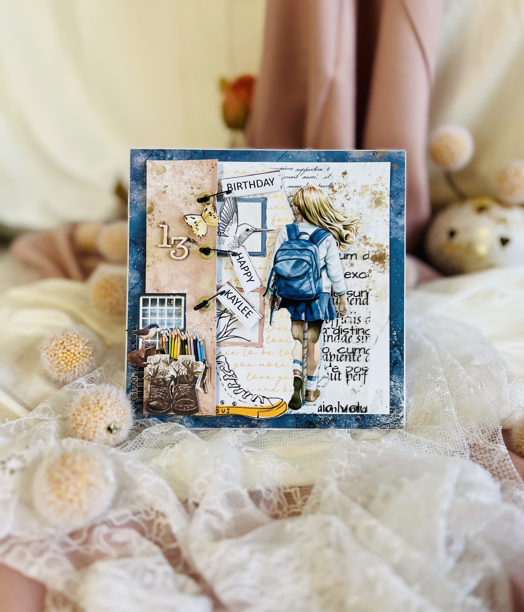 IMG_E4068 Artistic Kids Birthday Card – Fun and Unique Handmade Design