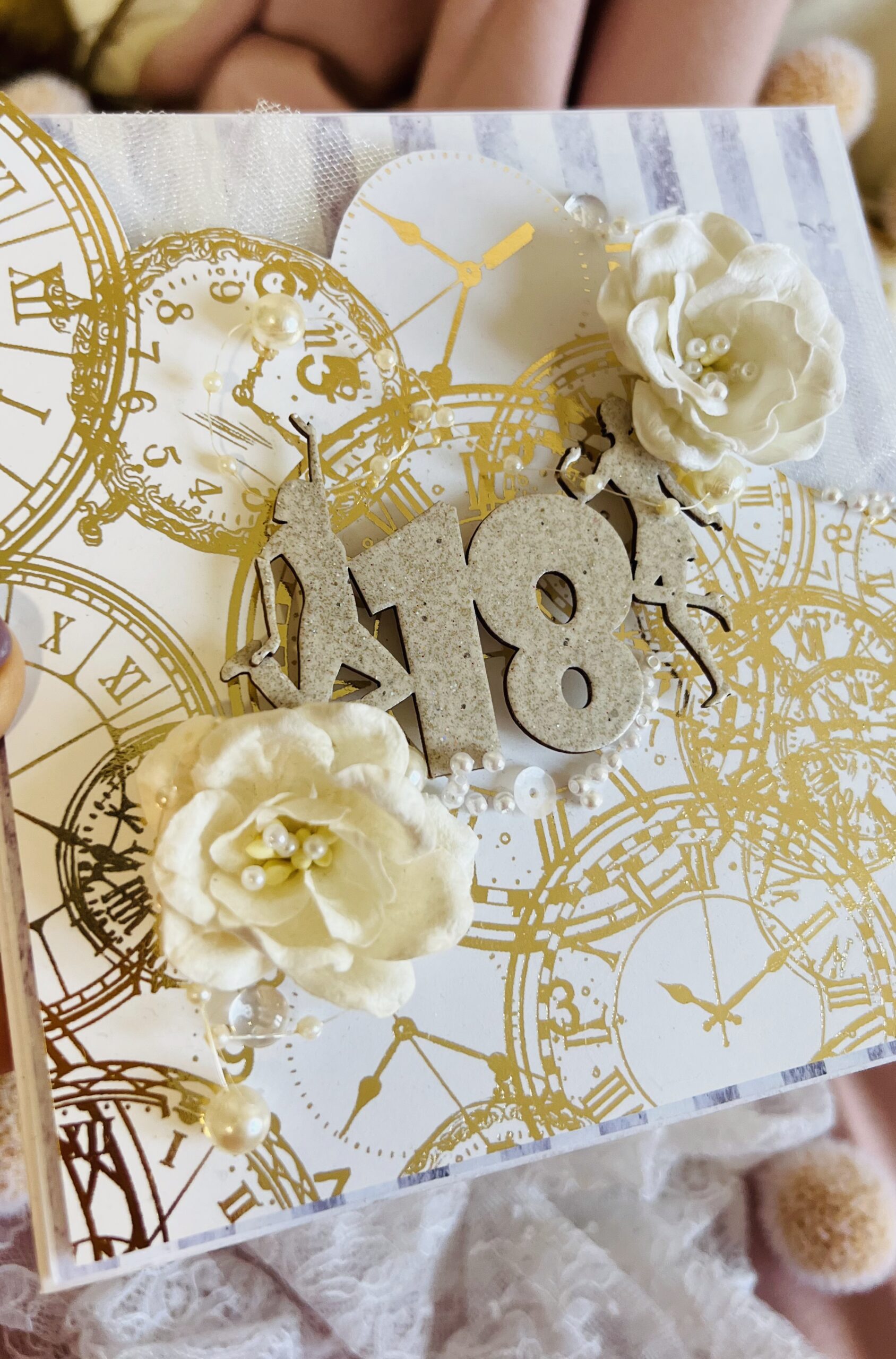 IMG_E4086 Artistic 18th Birthday Card for Her – Unique and Elegant Design