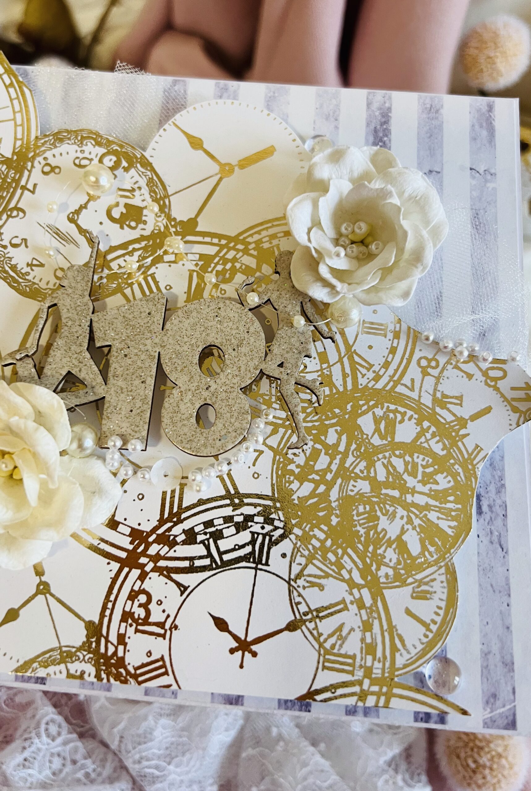 IMG_E4087 Artistic 18th Birthday Card for Her – Unique and Elegant Design