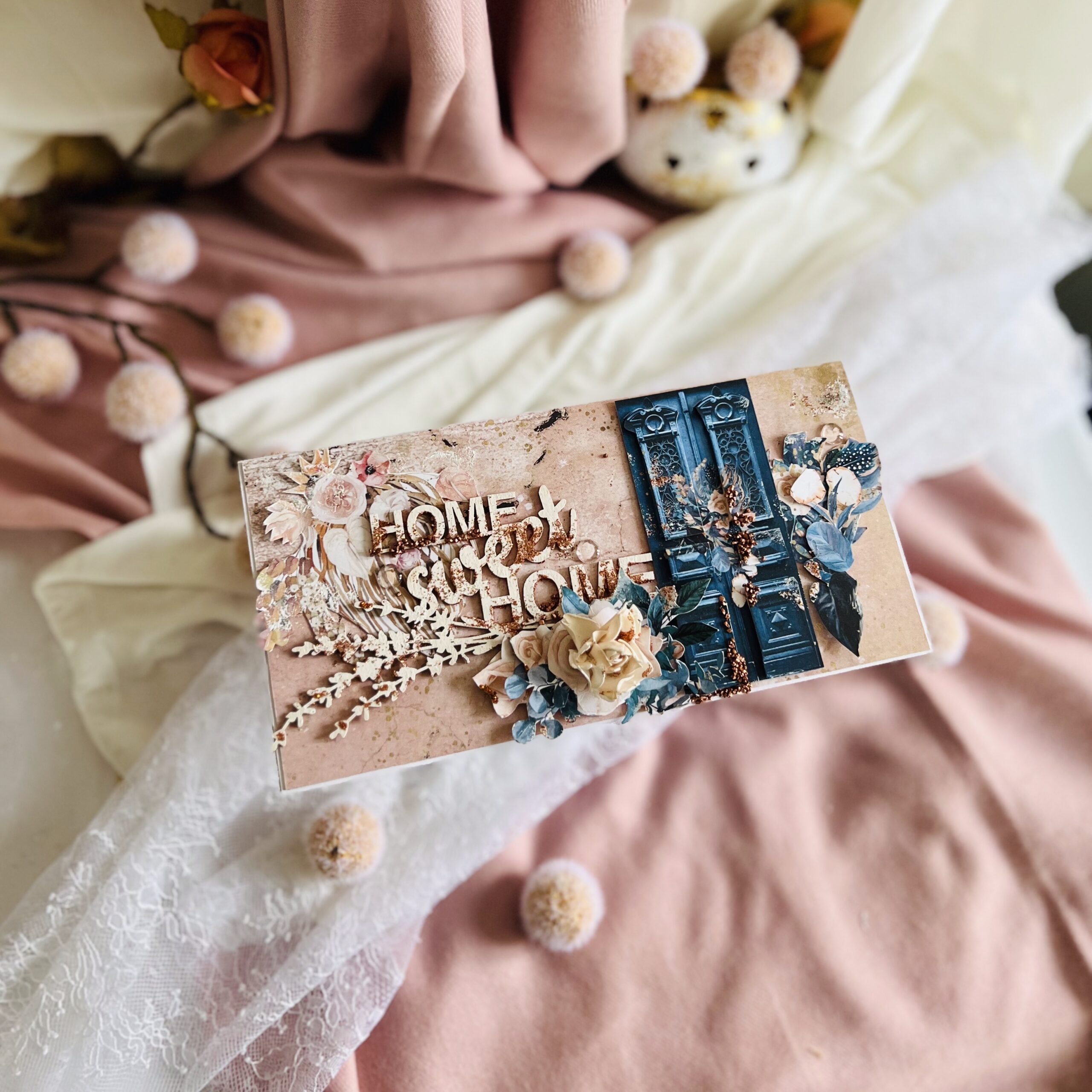 IMG_E4559 Luxury Golden Welcome – New Home Card with Blue Door Design