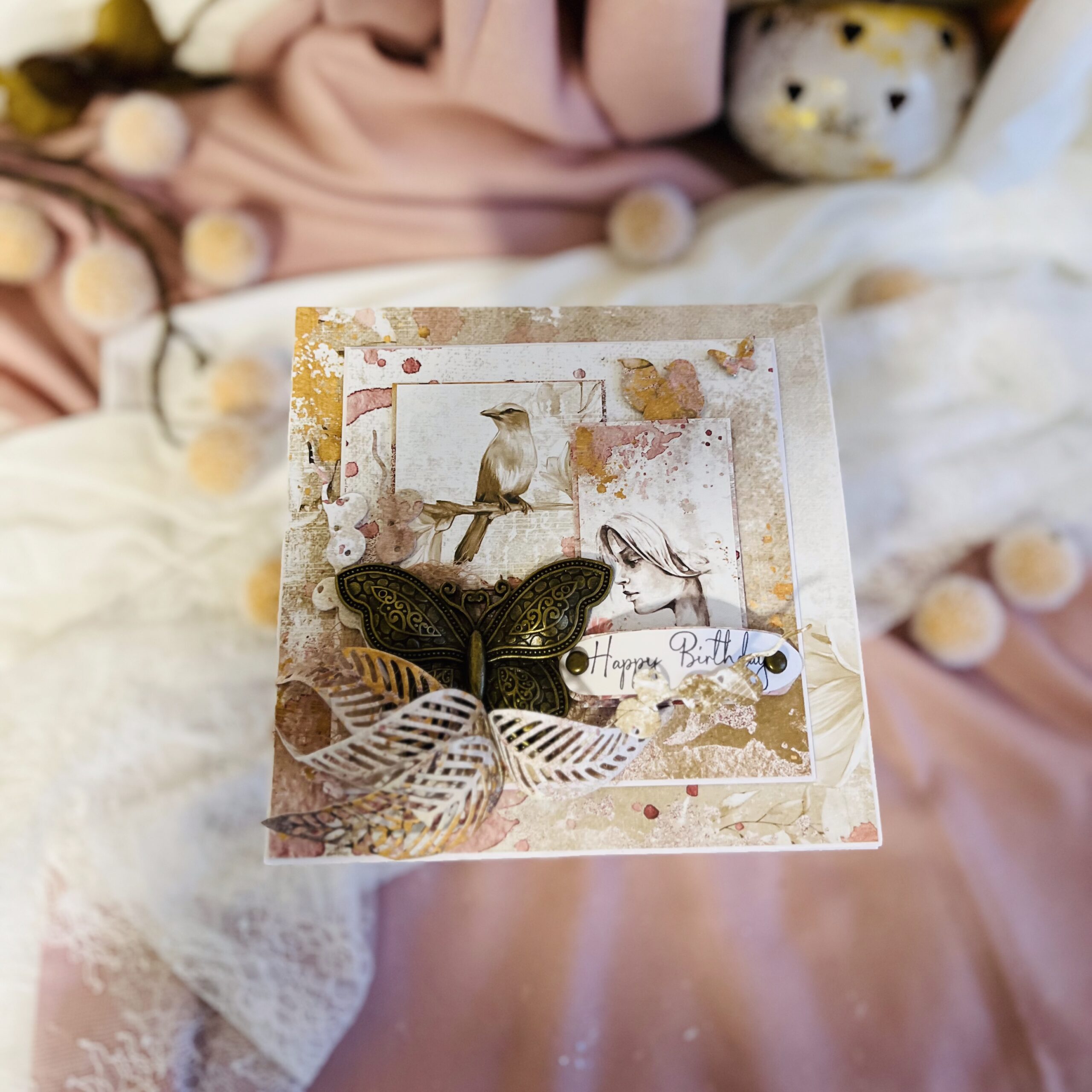 IMG_E4673 Artistic Birthday Card – Metal Butterfly and Feminine Silhouette