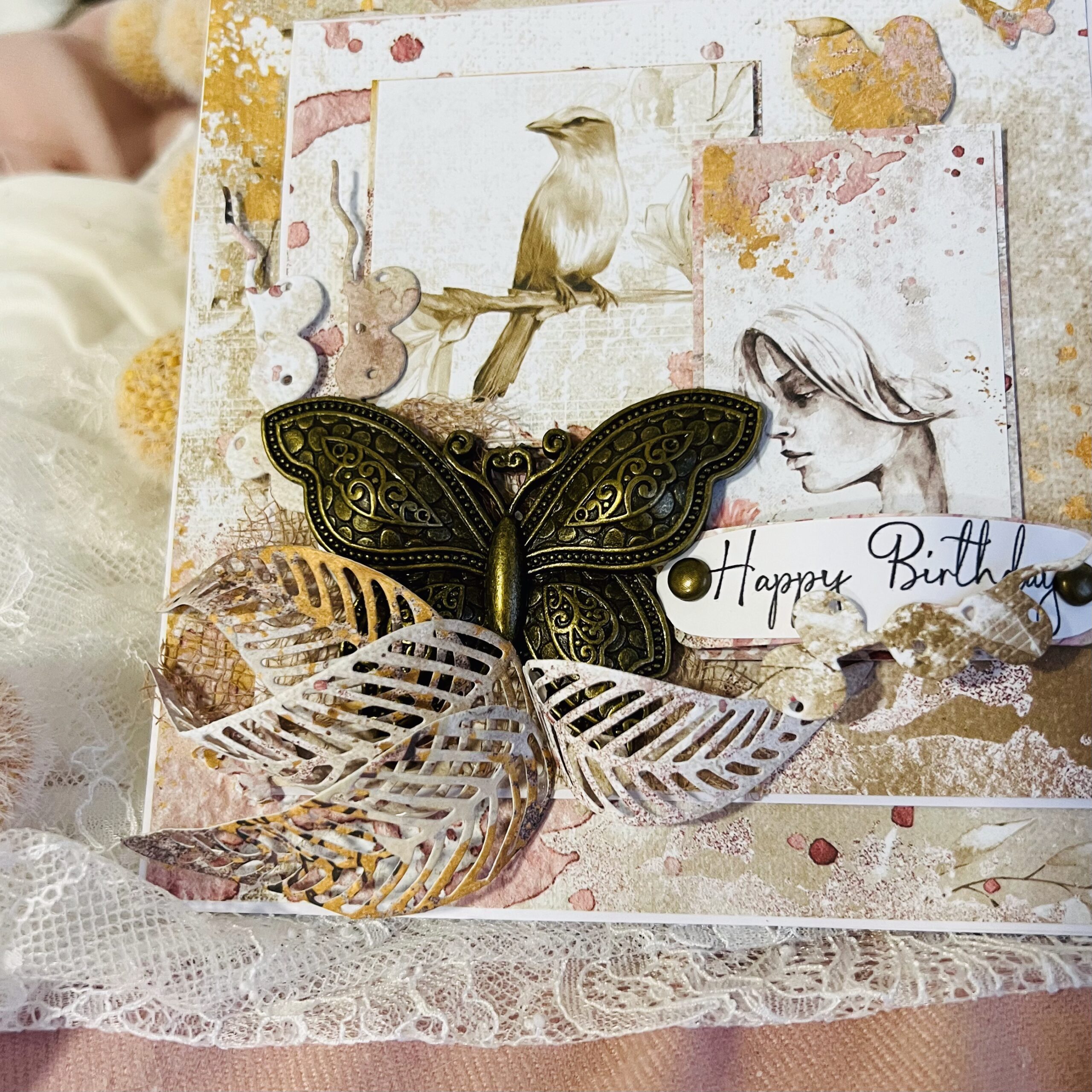 IMG_E4681 Artistic Birthday Card – Metal Butterfly and Feminine Silhouette