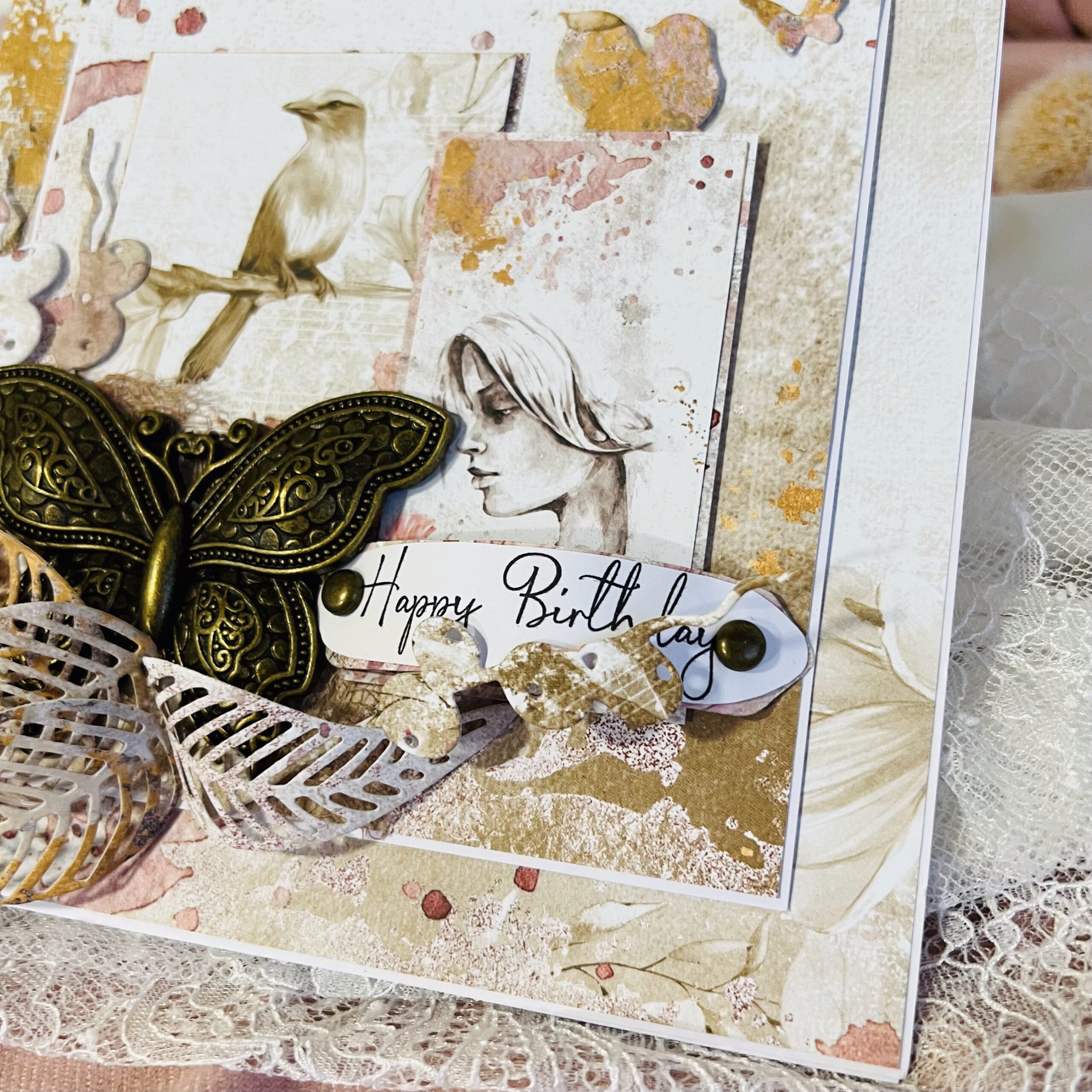 IMG_E4682 Artistic Birthday Card – Metal Butterfly and Feminine Silhouette