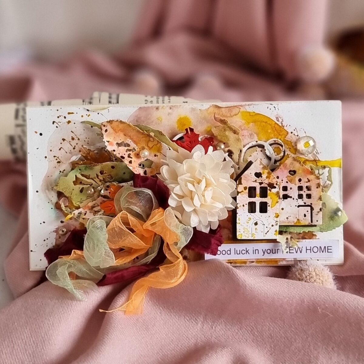 new home 7 Artistic Welcome Home Card with Intricate Details