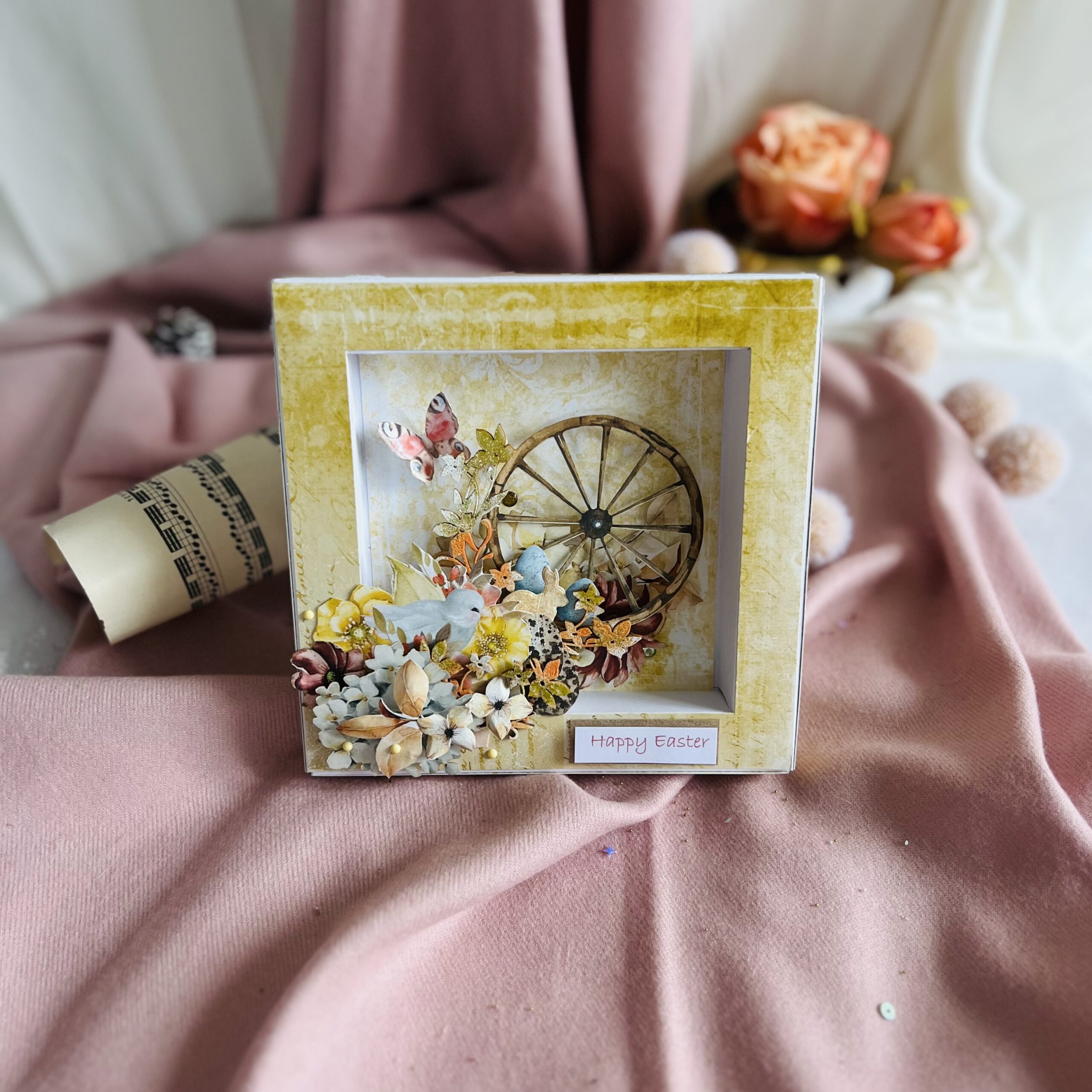 Handmade Easter with Floral Accents