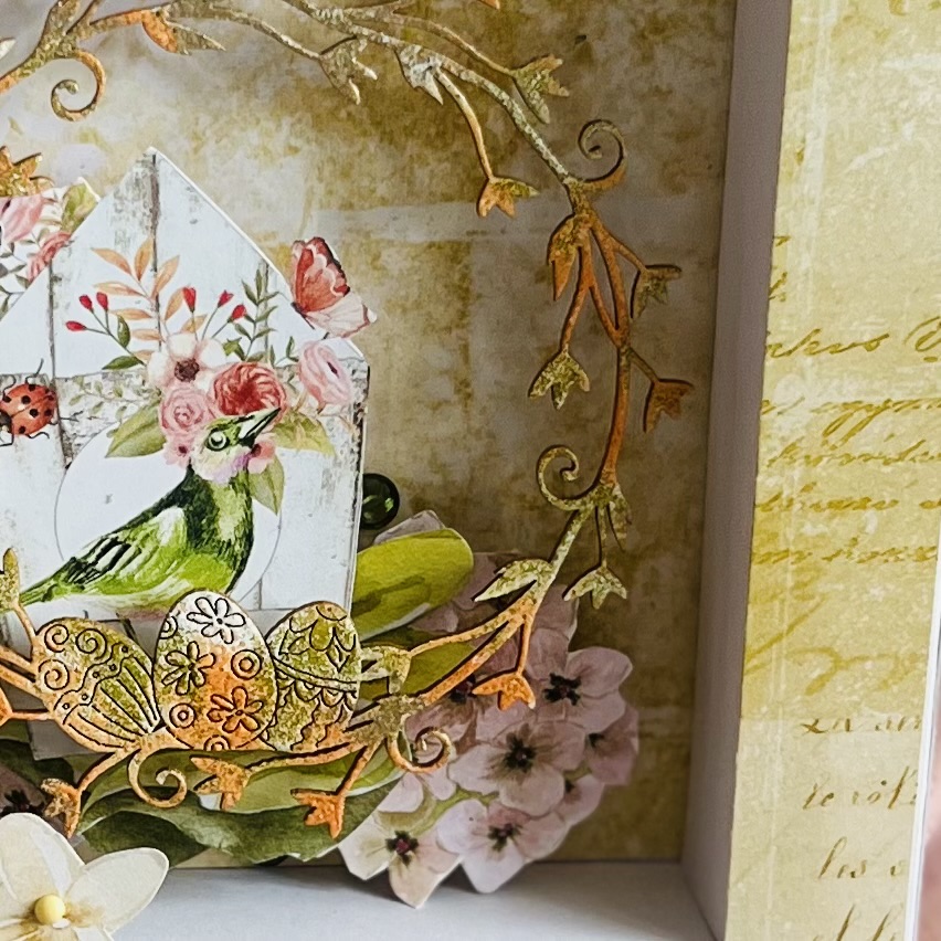 Luxury  Handmade  Easter Frame- Unique Holiday Decoration