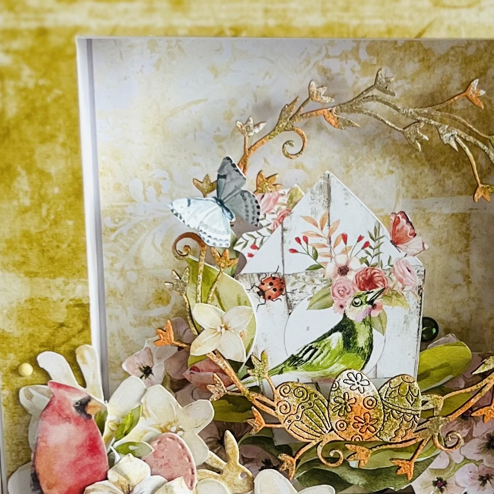 Luxury  Handmade  Easter Frame- Unique Holiday Decoration