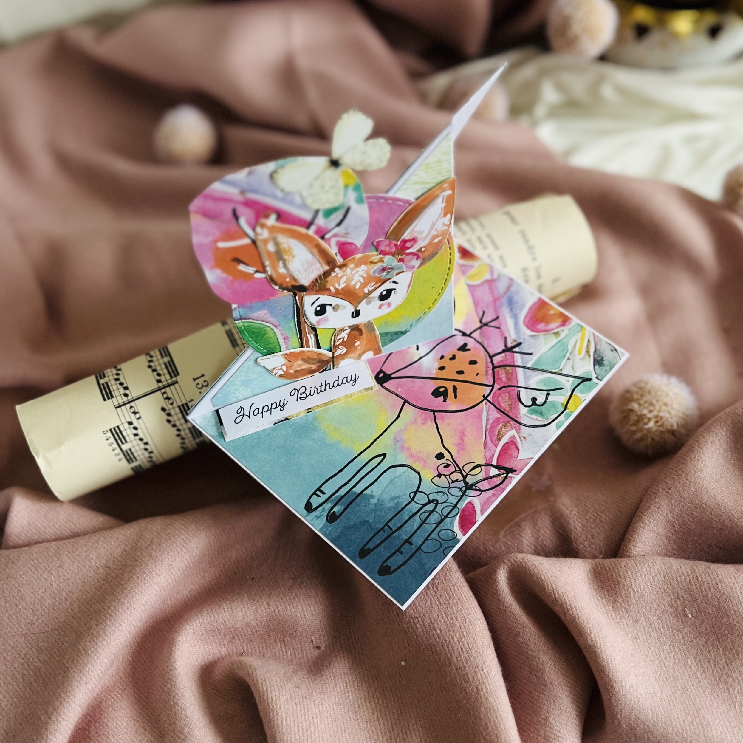 card for girl Luxury Birthday Card for Girl