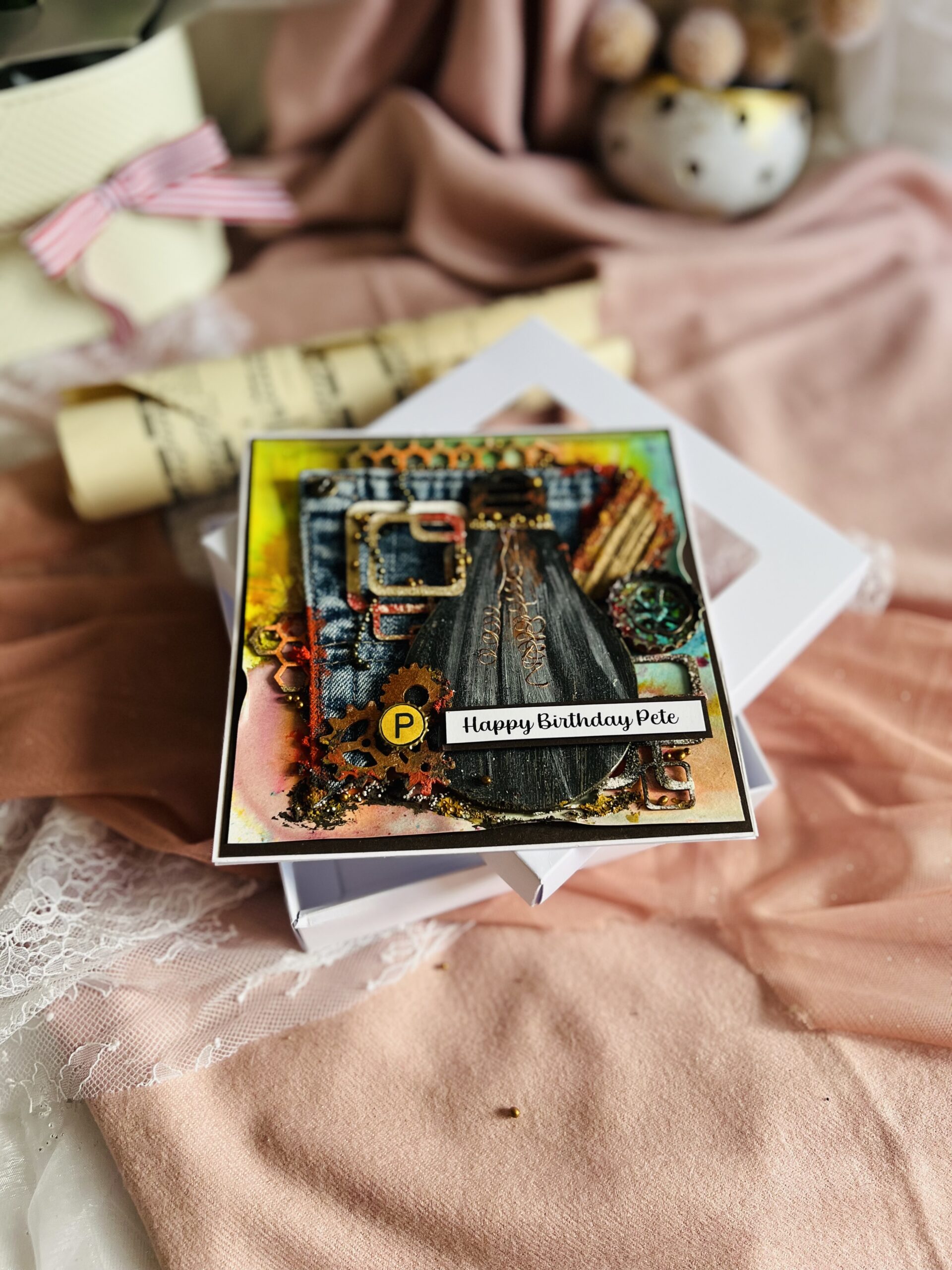 IMG_7774 Handmade Mixed Media Card – Perfect for Father’s Day or Birthdays