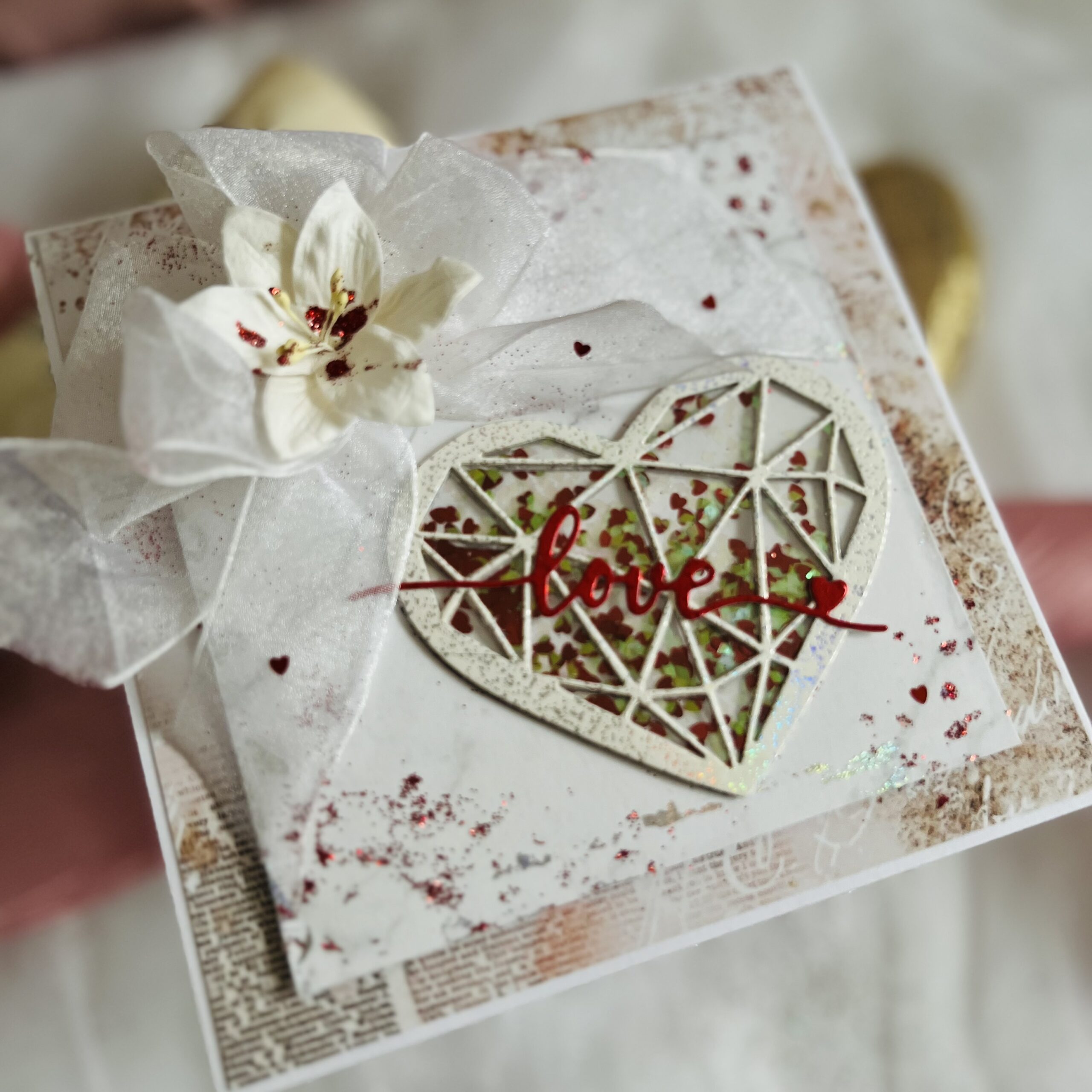 KlaudiArtCraft  Valentines Day Card-Personalized Handmade Surprise.